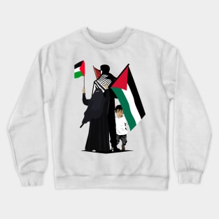 Free Palestine Crewneck Sweatshirt